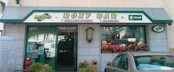 insegna Roxy Bar